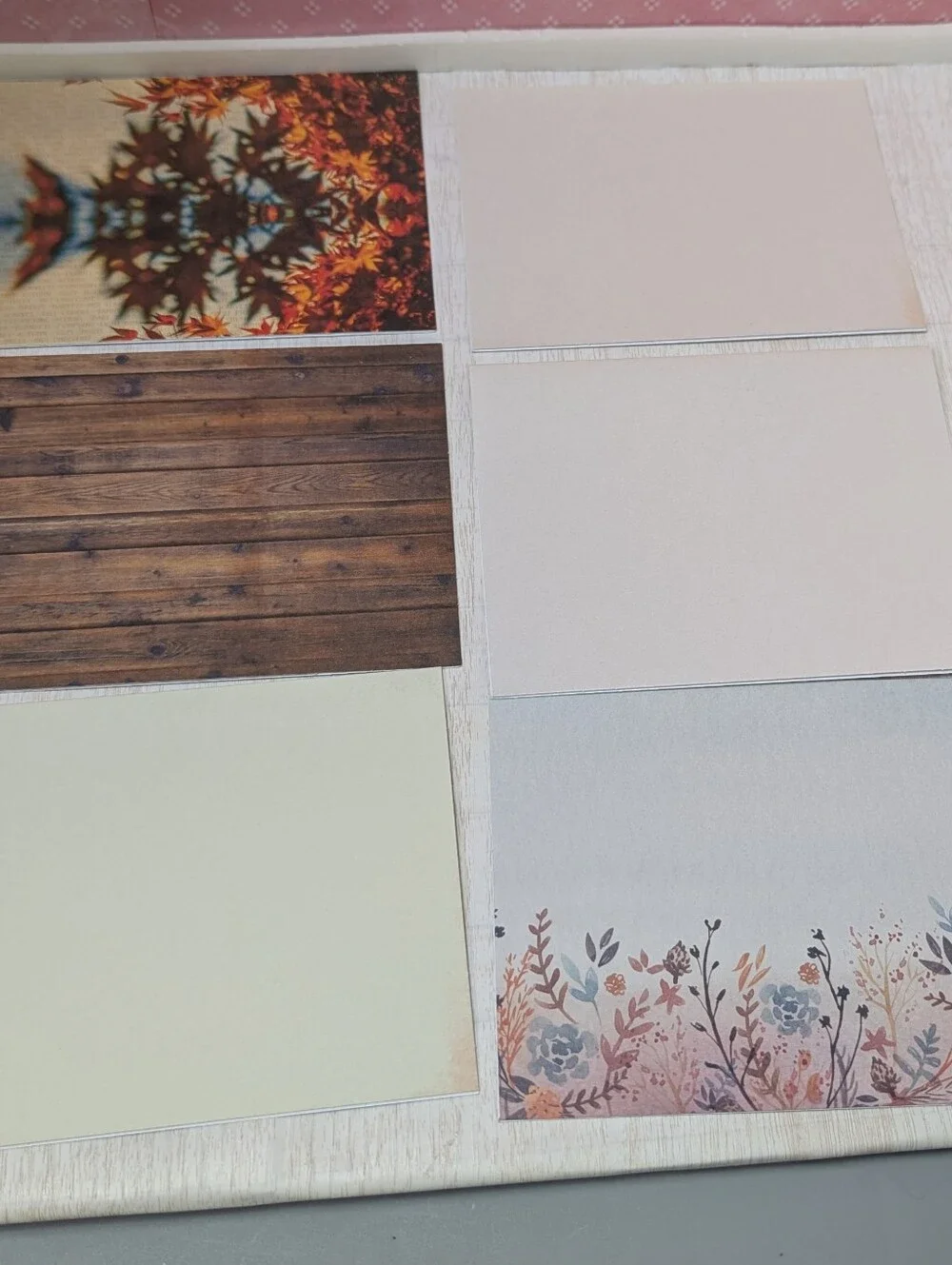 Recollections Autumn Dreams Blank Cards With Envelopes Total Of 60